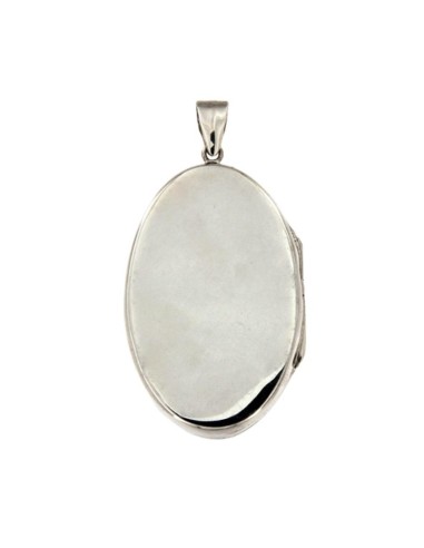 PAS-30 - PASTILLERO EN FORMA OVALADA LISO PLATA DE 4.9 CM DE ALTO