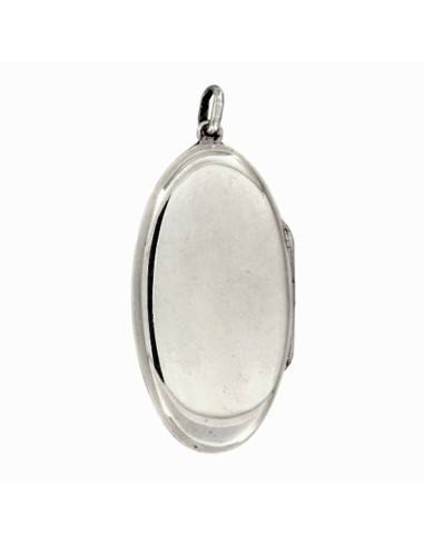 PAS-31 - PASTILLERO EN FORMA OVALADA PLATA DE 4.4 CM DE ALTO