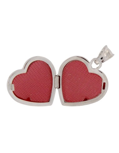 PAS-73 - PASTILLERO DE PLATA EN FORMA DE CORAZÓN DE 22 MM X 19 MM