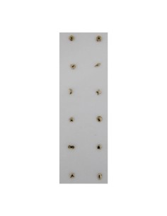 EXP-31 - EXPOSITOR DE PLATA CHAPADO EN ORO MOTIVOS VARIADOS UNITARIOS