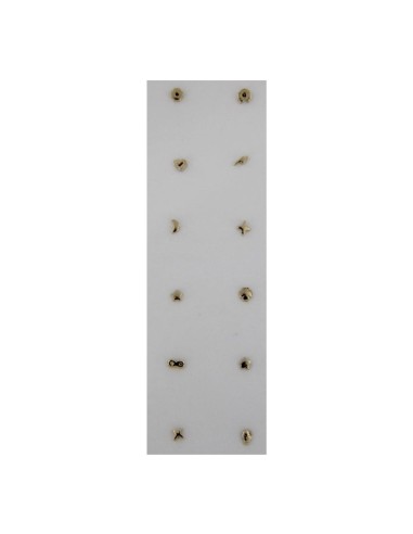EXP-31 - EXPOSITOR DE PLATA CHAPADO EN ORO MOTIVOS VARIADOS UNITARIOS