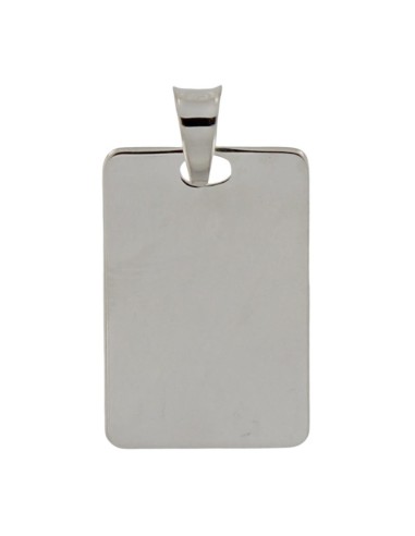 PLACA-172 - PLACA DE PLATA DE 15MM X 22 MM 