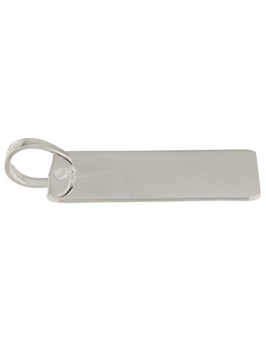 PLACA-172 - PLACA DE PLATA DE 15MM X 22 MM 