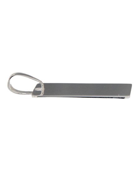 PLACA-164 - PLACA DE PLATA RECTANGULAR DE 18 MM X 25 MM