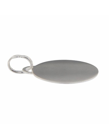 PLACA-24 - PLACA DE PLATA CON FORMA CIRCULAR DE 24 MM