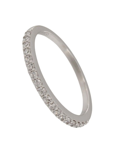 S-2272 - SORTIJA DE PLATA DE CARRIL CIRCONITA DE 2,5 MM 