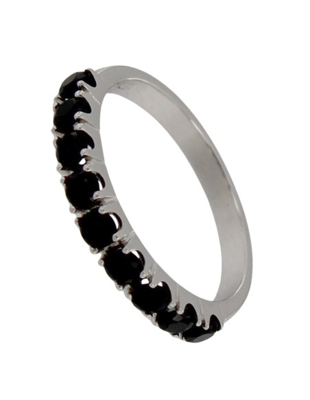 S-2269 - SORTIJA DE PLATA CIRCONITAS CON MOTIVO DE 2,50 MM X 20