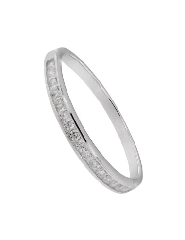 S-2136 - SORTIJA DE PLATA CON TIRA CIRCONITA 