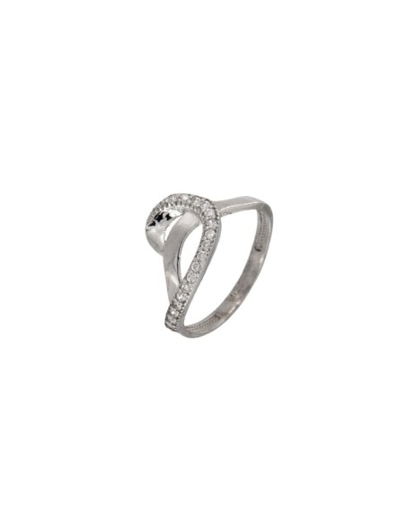 S-1374 - SORTIJA DE PLATA CON CIRCONITA 