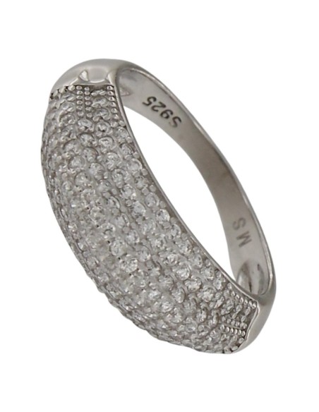S-2244 - SORTIJA DE PLATA CON CIRCONITA